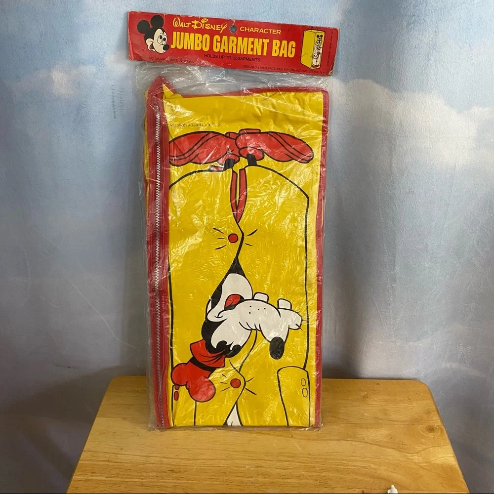 Vintage Disney Mickey Goofy Garment Bag